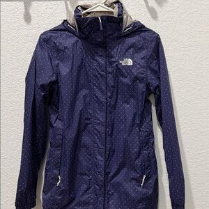 The North Face Women's Blue Polka Dot Ski Jacket
